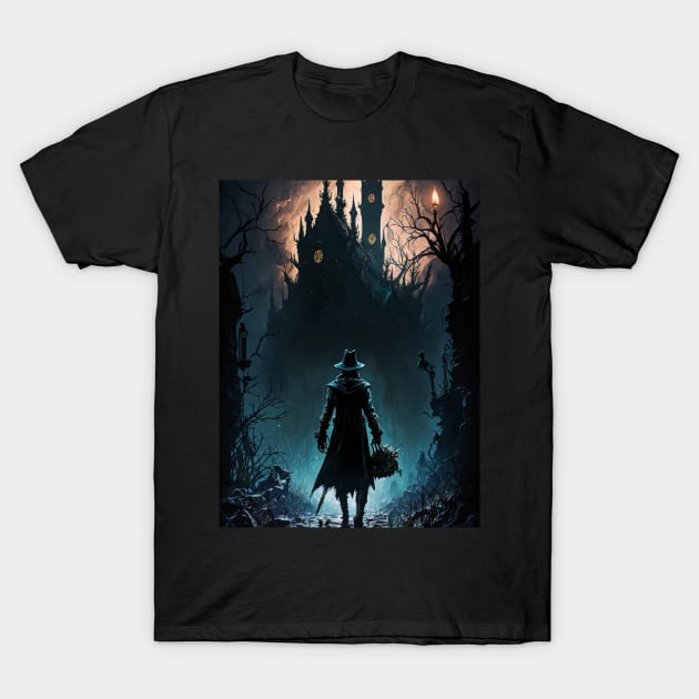 Bloodborne art T-Shirt by Geek Culture